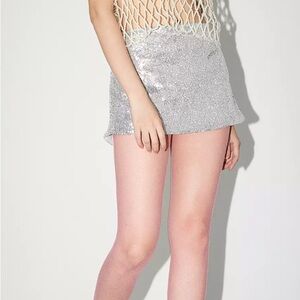 Urban outfitters pink rhinestone tights